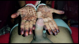 Desi Indian girlfriend and her jeth fucking at home