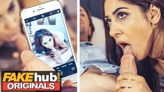 FAKEhub - Indian Desi hot wife filmed taking cheating husbands thick cock in her hairy pussy by cuck xxx sex video 2