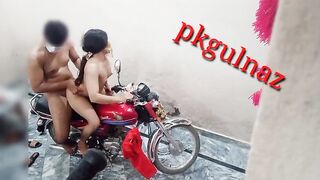 I fucked my stepsister on the bike