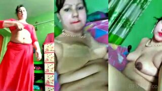 Super Chubby Desi Housewife Sexy Nude Show