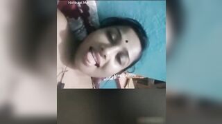 Tamil Aunty xxx video of a lady masturbating with a sex toy