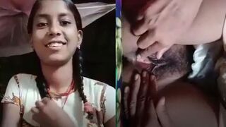 Indian teen sex young girl shows her desi chut fingering for her bf