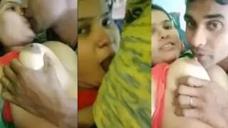 Thirsty Devar Sucks His Bhabhi S Juicy Boobs In Kerala Sex