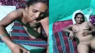 Village Tamil Sex Aunty Putting Condom Before Sex