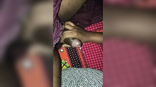 I jerk off my stepson's cock until he explodes with cum- real varsha