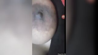 Country girl enjoying video call sex with her boyfriend.