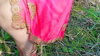 Indian Desi village bhabhi outdoor fucking