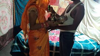 Karwa chauth special Indian cauple honeymoon