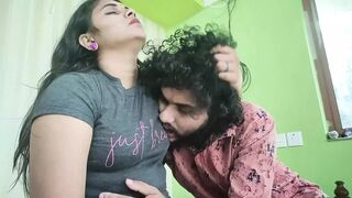 Vaishnavy dominating Sharun Raj hot romance in hotel room, Mallu couple Hot romance, Girl domination romance , Romantic couple