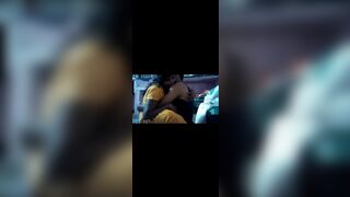 Indian village house wife kissing and romantic