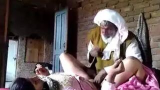 Desi Old Man Fucking Young Beautiful Sexy Wife Lucky Oldie