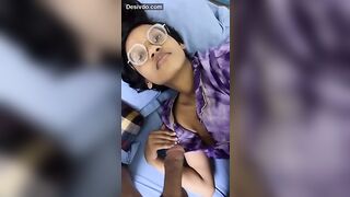 Horny Indian GF Giving Blowjob Like A Slut Part 1