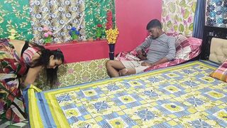 Indian desi maid and house owner touch her big boobs and fucking her tight pussy Hindi Voice