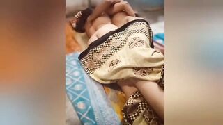 Indian teen having sex Romantic sex on the floor and gets creampied full Hd