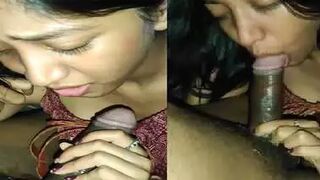 Indian Blowjob Gf Sucking Dick With Cleavage Show