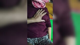 Natural Village Bhabhi Sex with His Husband hot video