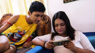 HARDCORE SEX OF A STEP BROTHER WITH HIS SEXY DESI STEP SISTER