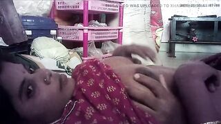 Indian desi village house wife hot kissing housband