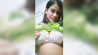 Kolkatta Girl Removing Bra And Boob Show