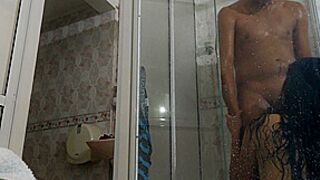 Getting Dirty-with-your-bhabhi-in-the-motel:-sucking-and-fucking-in-the-shower