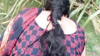 Desi village Bhabhi outdoor sex in jungle