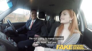 Fake Driving School Ella Huges Fails Her Test On Purpose