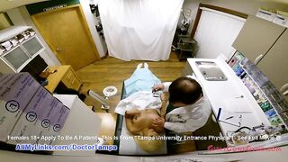 Alexandria jane’s gyno exam from doctor from tampa on camera